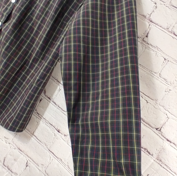 L.L. Bean Womens "Wrinkle Resistant" Celtic Plaid Button Down L - Picture 6 of 15